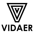 Vidaer Logo (Black)